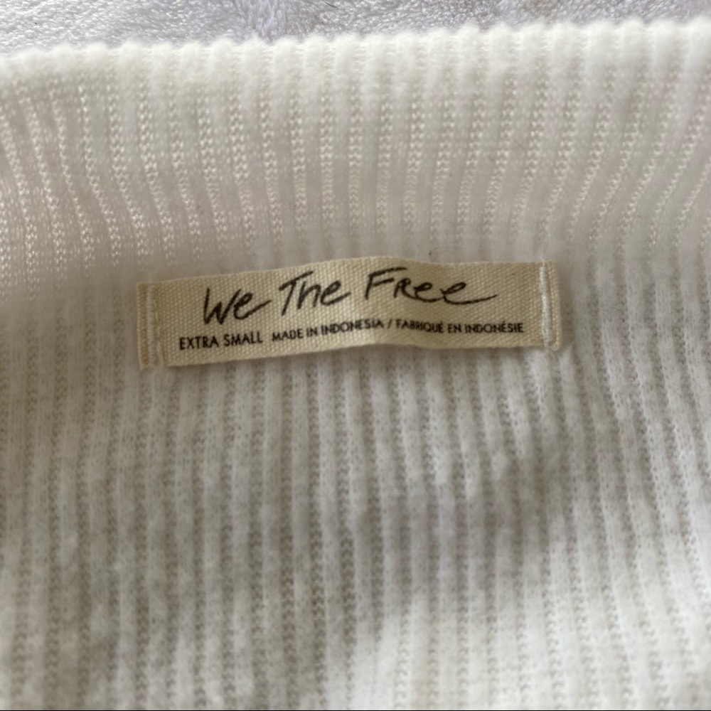 Free People Women's Main Squeeze Hacci Pullover - Picture 5 of 8